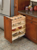 REV A SHELF : Wood Spice Insert Accessory for 448 Series Organizer w/out Soft-Close