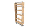 REV A SHELF : Wood Tall Cabinet Pullout Pantry Organizer w/ Soft-Close