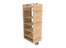 REV A SHELF : Wood Tall Cabinet Pullout Pantry Organizer w/ Soft-Close