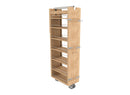 REV A SHELF : Wood Tall Cabinet Pullout Pantry Organizer w/ Soft-Close