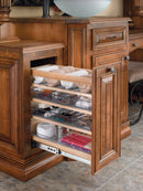 REV A SHELF : Wood Vanity Pullout Organizer w/ Soft-Close
