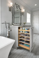 REV A SHELF : Wood Vanity Pullout Organizer w/ Soft-Close