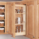 REV A SHELF : Wood Wall Cabinet Pullout Organizer