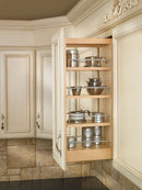 REV A SHELF : Wood Wall Cabinet Pullout Organizer