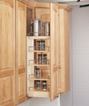 REV A SHELF : Wood Wall Cabinet Pullout Organizer