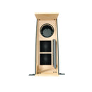 REV A SHELF : 8" Craftsman Collection Solid Maple Knife Block Pullout Organizer w/ Black Accents and BLUM Soft-Close Slides for 12" Base Cabinets