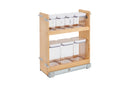 REV A SHELF : Wood Base Cabinet OXO Pullout Organizer w/ Soft-Close