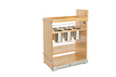 REV A SHELF : Wood Base Cabinet Utensil Pullout Organizer w/ Soft-Close