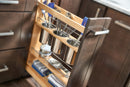 REV A SHELF : Wood Base Cabinet Utensil Pullout Organizer w/ Soft-Close