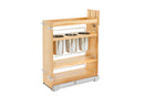 REV A SHELF : Wood Base Cabinet Utensil Pullout Organizer w/ Soft-Close