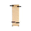 REV A SHELF : 8" Craftsman Collection Solid Maple Utensil Pullout Organizer w/ Black Accents and BLUM Soft-Close Slides for 12" Base Cabinets