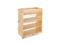 REV A SHELF : Wood Base Cabinet Pullout Organizer w/ Soft-Close