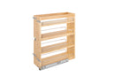 REV A SHELF : Wood Base Cabinet Pullout Organizer w/ Soft-Close