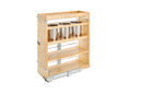 REV A SHELF : Wood Base Cabinet Utensil Pullout Organizer w/ Soft-Close