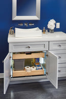 REV A SHELF : Wood Vanity Sink Cabinet Pullout Organizer