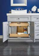 REV A SHELF : Wood Vanity Sink Cabinet Pullout Organizer