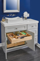 REV A SHELF : Wood Vanity Sink Cabinet Pullout Organizer