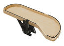 REV A SHELF : Maple Single-Tier Craftsman Collection Girasolo w/ Soft-Close and Black Accents for 12” Right Opening/Blind Left Corner Cabinet