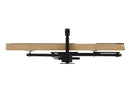 REV A SHELF : Maple Single-Tier Craftsman Collection Girasolo w/ Soft-Close and Black Accents for 15” Right Opening/Blind Left Corner Cabinet