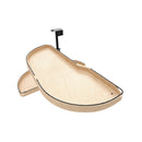 REV A SHELF : Two-Tier Craftsman Collection Maple Girasolo w/ Soft-Close and Black Accents for Left Opening/Blind Right Corner Cabinet - 18" Opening