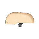 REV A SHELF : Two-Tier Craftsman Collection Maple Girasolo w/ Soft-Close and Black Accents for Left Opening/Blind Right Corner Cabinet - 18" Opening