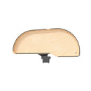 REV A SHELF : Two-Tier Craftsman Collection Maple Girasolo w/ Soft-Close and Black Accents for Right Opening/Blind Left Corner Cabinet - 18" Opening