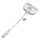 Power Adapter, 24VDC, Barrell to MINI, Six Port