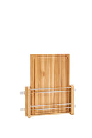 REV A SHELF : Wood Door Mount Cutting Board with Maple Cutting Board