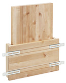 REV A SHELF : Wood Door Mount Cutting Board with Polymer Cutting Board