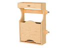 REV A SHELF : Wood Door Mount Tip-Out Knife Storage Organizer