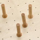REV A SHELF : Wood Trim-to-Fit Drawer Peg Board Insert Only