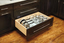 REV A SHELF : Wood Trim-to-Fit Drawer Peg Board Insert with Vinyl Coating
