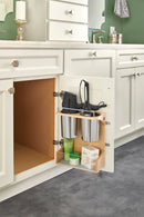 REV A SHELF : Wood Vanity Cabinet Door Mount Storage Organizer