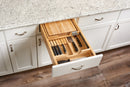 REV A SHELF : Wood Knife Organizer and Cutting Board Replacement Drawer System w/ Soft-Close