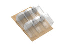 REV A SHELF : Maple OXO Drawer Insert Organizer for 18” Base Cabinet Deep Drawers