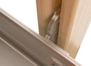 REV A SHELF : (4) 19-11/16” x 2-3/8” Wood Pilaster System Uprights - 2 Pilaster hdw kits