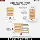 REV A SHELF : Natural Maple Pilaster Kit w/ BLUM Soft-Close for 18" Full-Height Base (2) Standard and (1) Tall Drawer Box, 27-1/4 x 1-1/8" Uprights