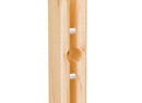 REV A SHELF : Natural Maple Pilaster Kit w/ BLUM Soft-Close for 24" Full-Height Base (2) Standard and (1) Tall Drawer Box, 27-1/4 x 1-1/8" Uprights