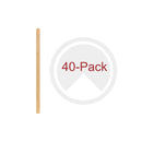 REV A SHELF : 7/8" Wood Pilaster System Uprights - 19-5/8”