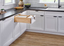 REV A SHELF : Natural Maple Paper Towel Drawer System w/ BLUM Soft-Close Slides for 18” Base Cabinets