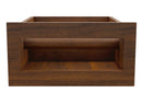 REV A SHELF : Walnut Paper Towel Drawer System w/o Slides for 18” Base Cabinets