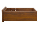 REV A SHELF : Walnut Paper Towel Drawer System w/o Slides for 18” Base Cabinets