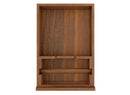 REV A SHELF : Walnut Paper Towel Drawer System w/o Slides for 18” Base Cabinets