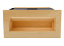 REV A SHELF : Natural Maple Paper Towel and Foil Wrap Tiered Drawer System w/o Slides for 18” Base Cabinets