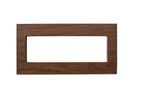 REV A SHELF : Walnut Paper Towel and Foil Wrap Tiered Drawer System w/o Slides for 18” Base Cabinets