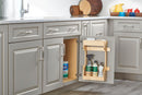 REV A SHELF : Wood Door Mount Sink Cabinet Organizer
