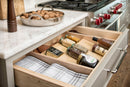 REV A SHELF : Wood Trim-to-Fit Spice Drawer Insert Organizer