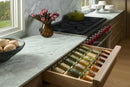 REV A SHELF : Wood Trim-to-Fit Spice Drawer Insert Organizer