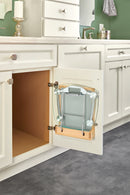 REV A SHELF : Wood Door Mount Vanity Cabinet Door Mount Scale Holder