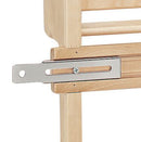 REV A SHELF : Wood Wall Cabinet Spice Rack Organizer